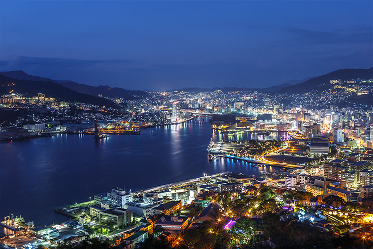 稲佐山展望台(世界新三大夜景)
